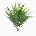 Artificial forest fern bush