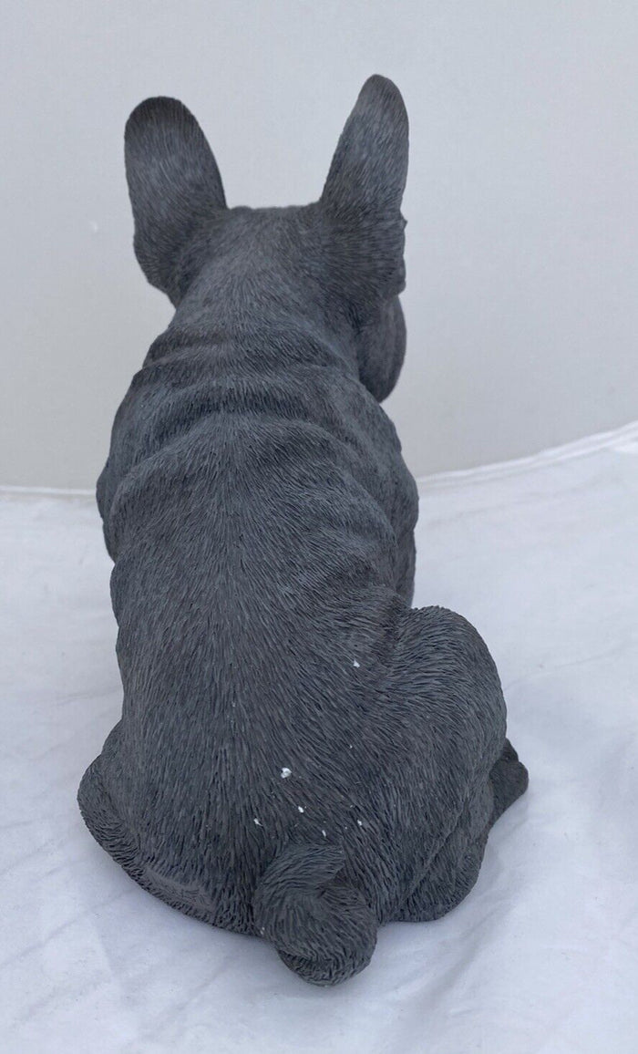 FRENCH BULLDOG FRENCHIE STATUE PUPPY MEMORIAL DOG ANIMAL GARDEN ORNAMENT