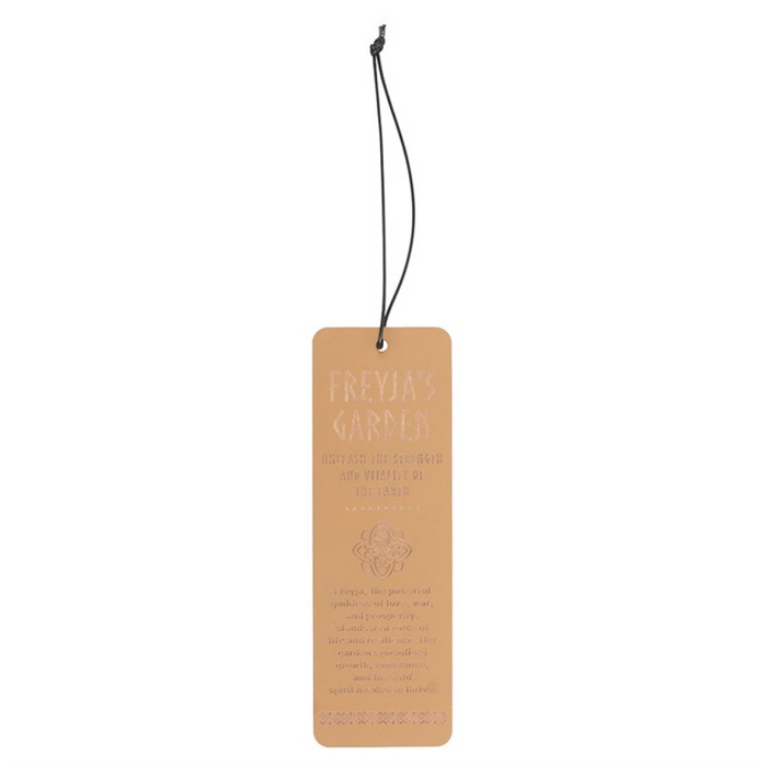 Freyja's Garden Wooden Bookmark