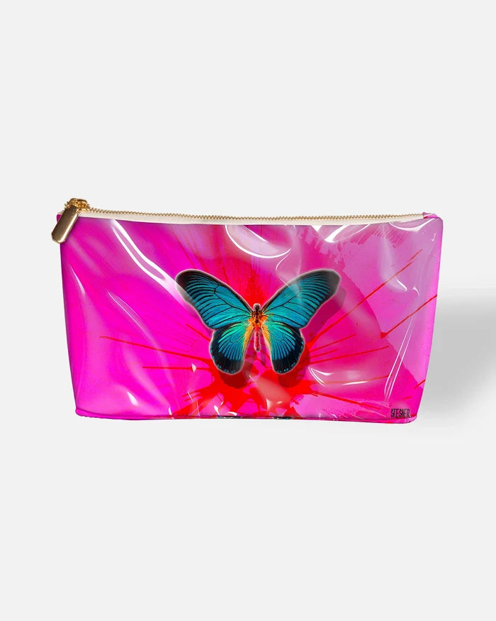 Fuchsia Flight by David Stesner ArtHouse — pink makeup, side angle