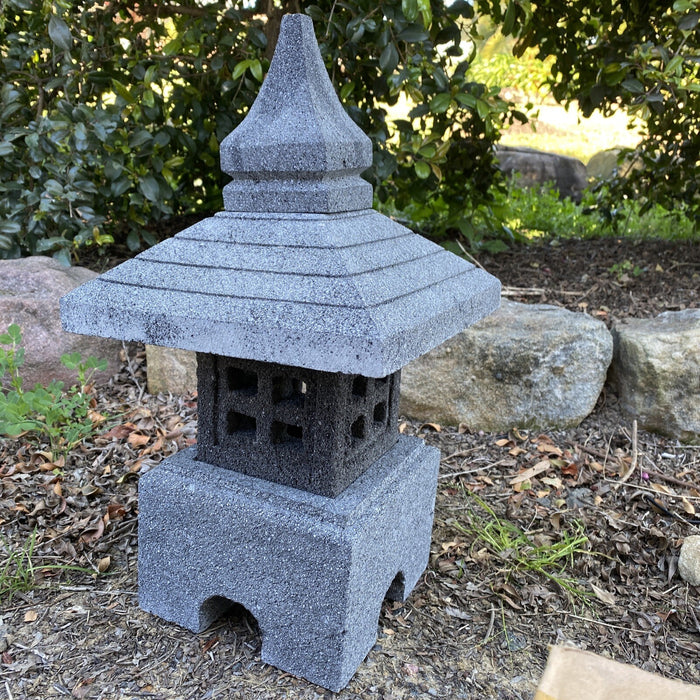 Garden Lantern Ornament Pagoda Chinese Japanese Lantern décor large 45 cm