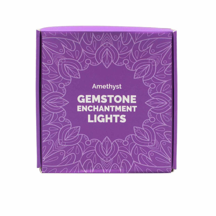 Gemstone Enchantment String Lights - Amethyst