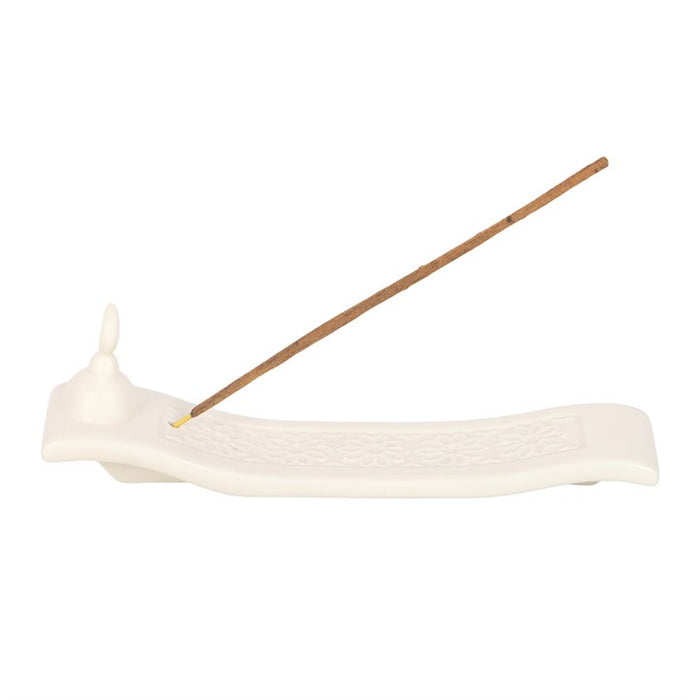 Geometric Crescent Moon Incense Ash Catcher