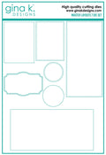 Gina K. Designs - Dies Master Layouts 7. Our dies are compatible with most die cutting machines.  Follow the manufacturer's instructions for your specific machine for cutting wafer thin dies. Available at Embellish Away located in Bowmanville Ontario Canada.