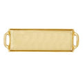 GOLD ALUMINUM TRAY, LARGE