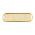GOLD ALUMINUM TRAY, SMALL