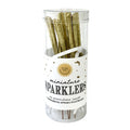 GOLD MINI SPARKLERS, SET OF 12