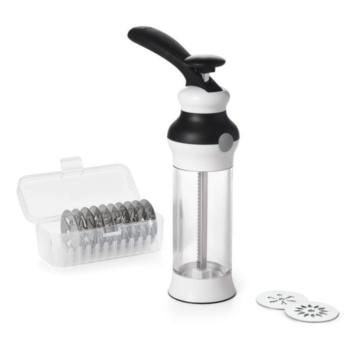 GOOD GRIPS COOKIE PRESS SET, 14 PC