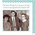 GOOD OLD DAYS NAPKIN