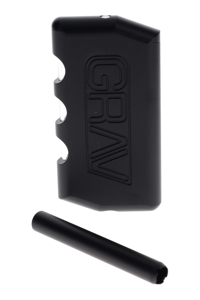 GRAV Aluminum Dugout – 3.75" (Window & Taster)