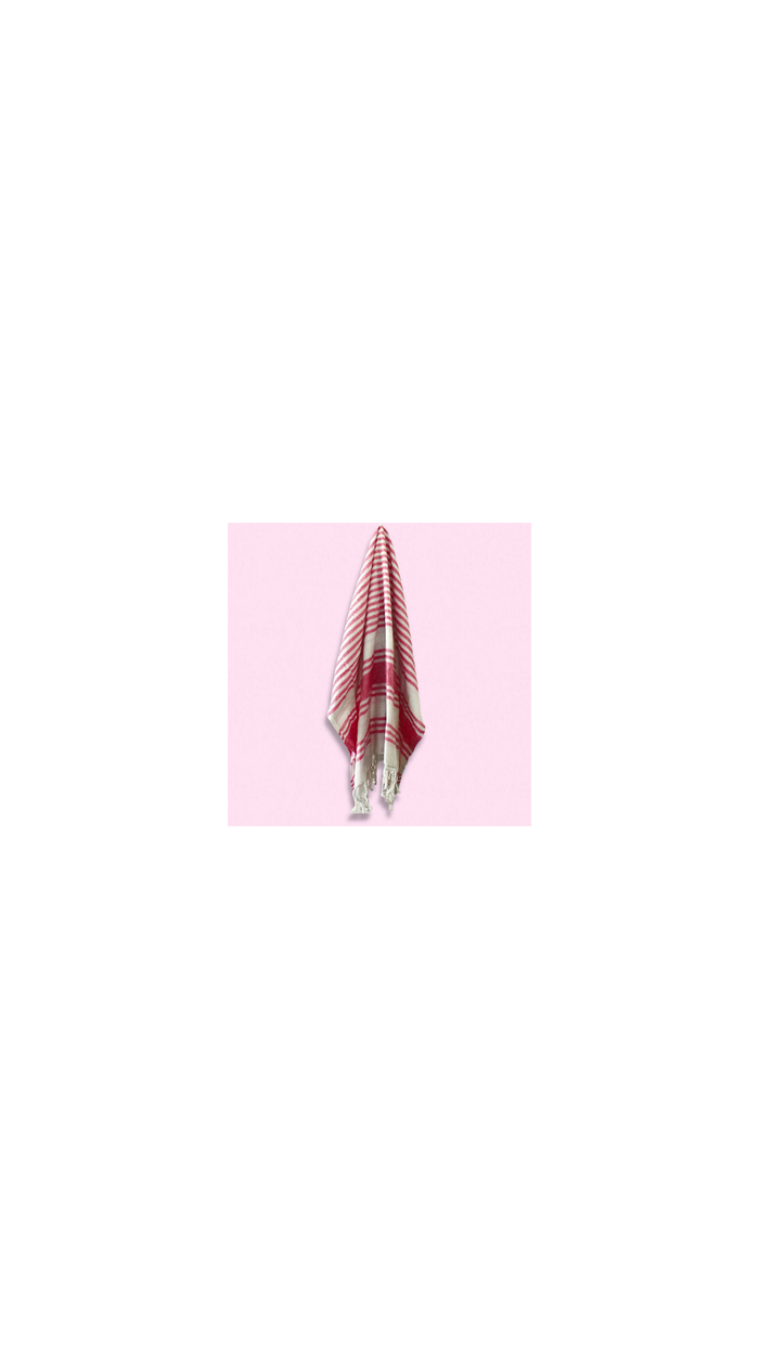 Hamman Spa Towel - Sunset Pink - 90x170cm