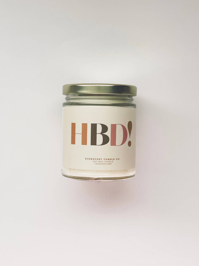 HBD Soy Candle
