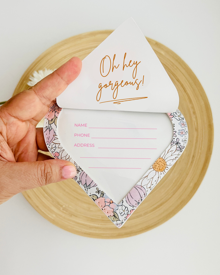 Heart Luggage Tag | Oh Hey Gorgeous!