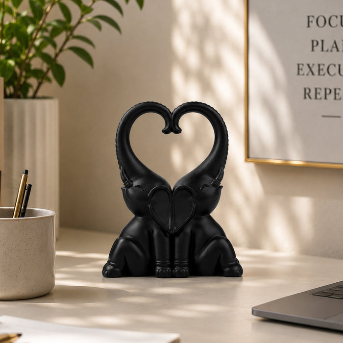 Heart of Harmony Elephant Sculpture