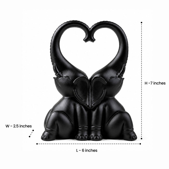 Heart of Harmony Elephant Sculpture