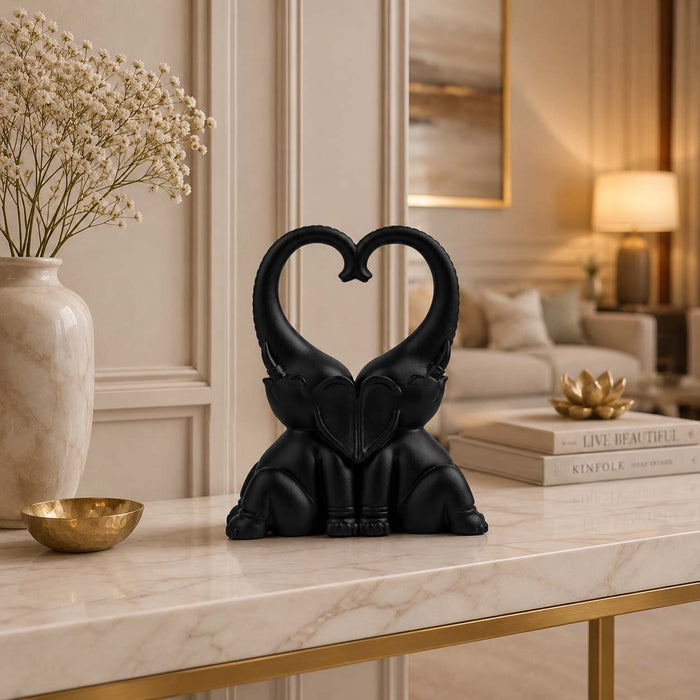 Heart of Harmony Elephant Sculpture