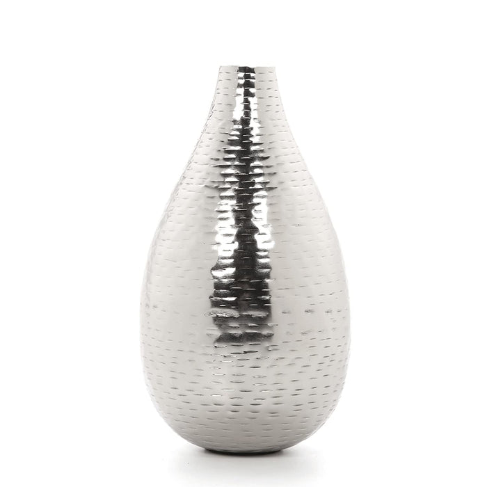 High Silver Finish Vase