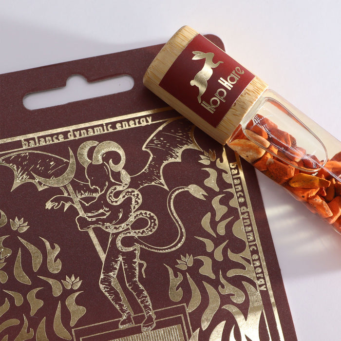 Hop Hare Essential Oil Tarot Roll On - The Devil