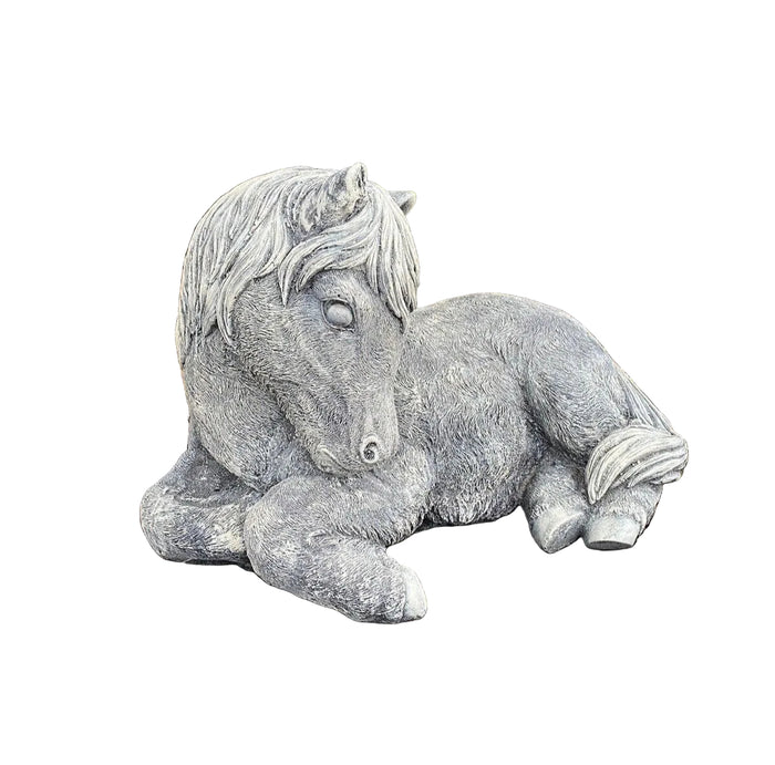 Horse Pony Shetland Statue Ornament Animal Concrete Garden Australian Made