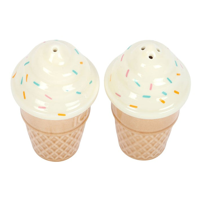Ice Cream Cone Salt and Pepper Shakers