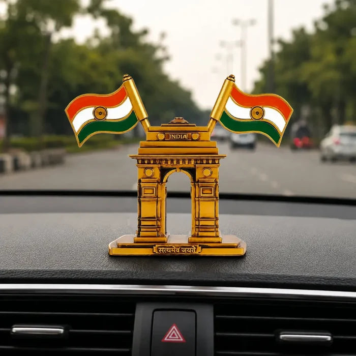 India Gate Car Dashboard Statue