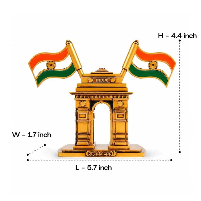 India Gate Car Dashboard Statue