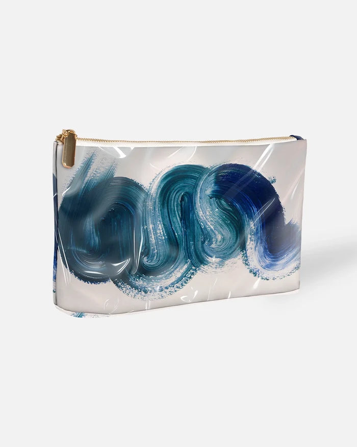 Indigo Wave by David Stesner ArtHouse — multicolor blue makeup