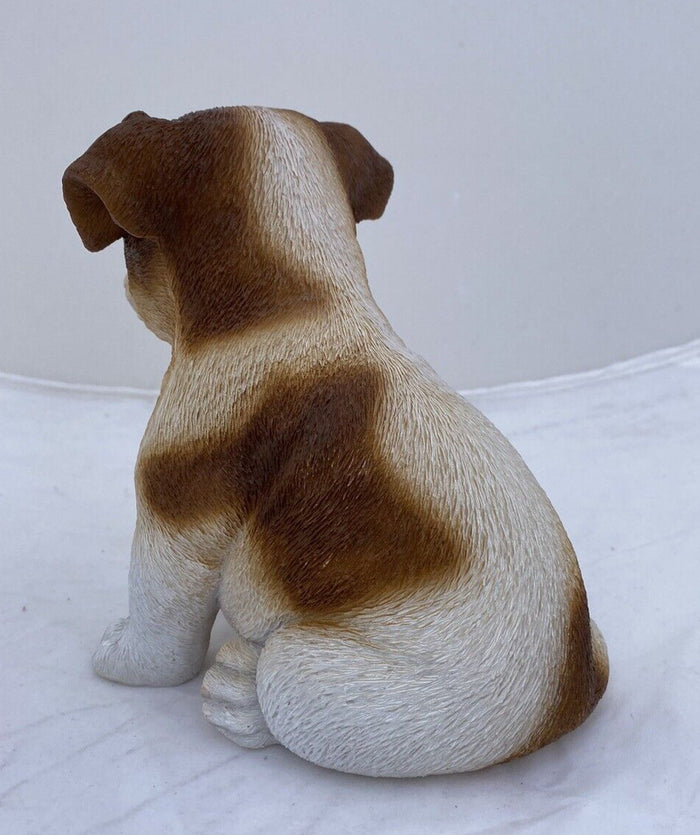 JACK RUSSELL STATUE PUPPY DOG MEMORIAL ANIMAL GARDEN ORNAMENT SCULPTURE
