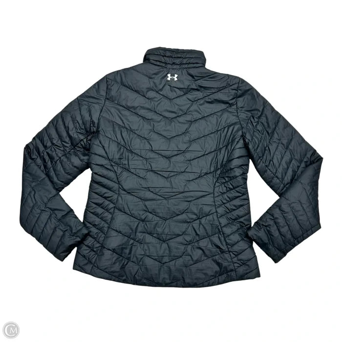 Jacket Puffer & Quilted By Under Armour In Black, Size: S