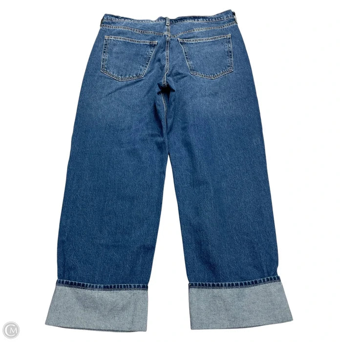 Jeans Wide Leg By Universal Thread In Blue Denim, Size: 14