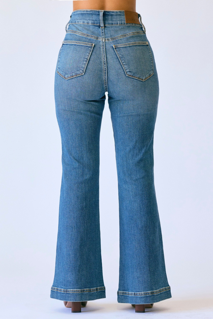 Judy Blue Livia High-Waisted Flare Jeans