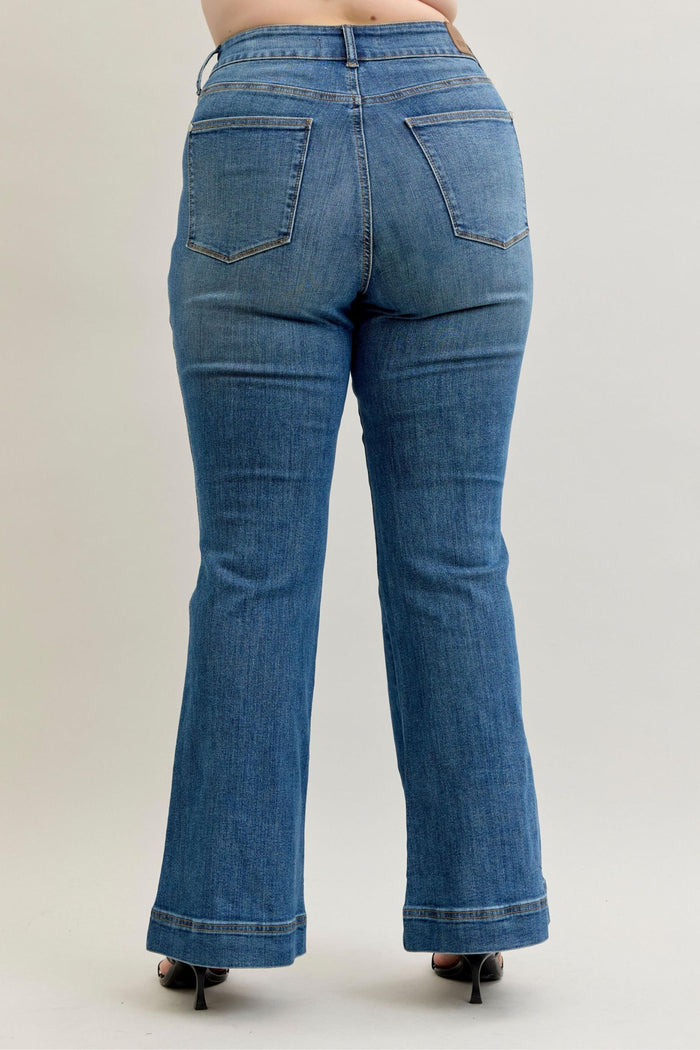 Judy Blue Livia High-Waisted Flare Jeans