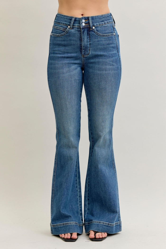 Judy Blue Livia High-Waisted Flare Jeans