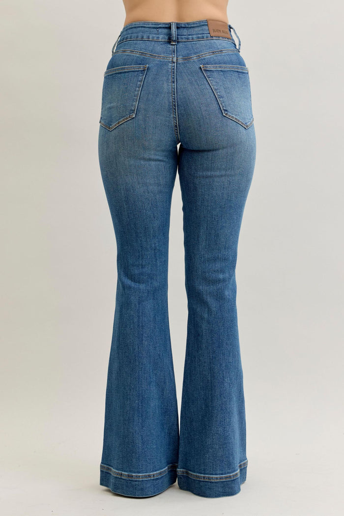 Judy Blue Livia High-Waisted Flare Jeans