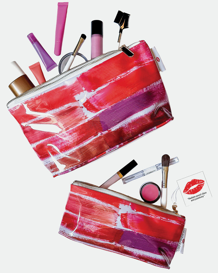 Juicy Stripes by David Stesner ArtHouse — multicolor red makeup, alternate view