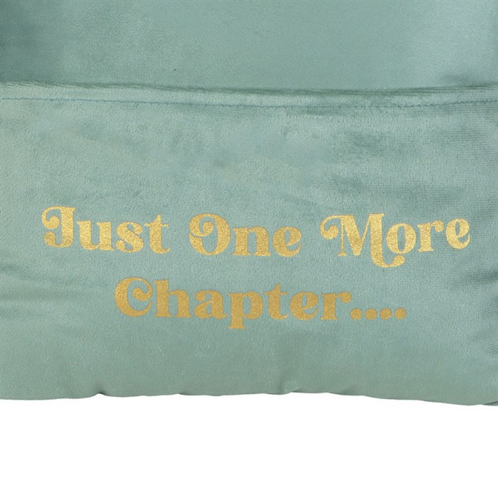 Just One More Chapter Cushion with Book Pocket