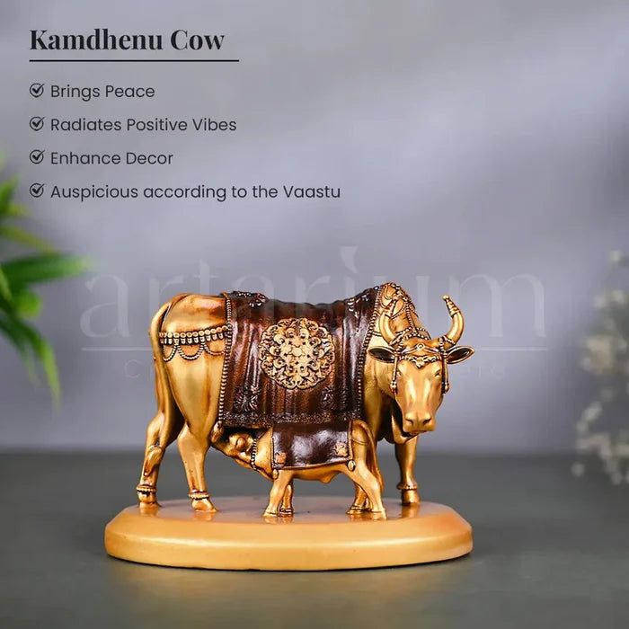 Kamdhenu Cow Car Dashboard