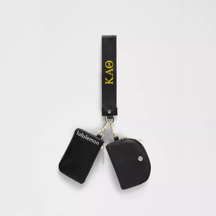 Kappa Alpha Theta lululemon Dual Pouch Wristlet