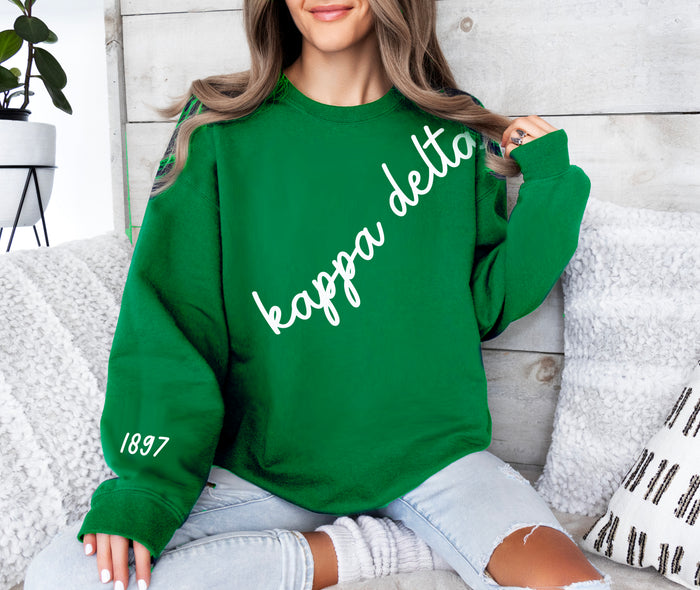 Kappa Delta 1897 Avenue Crewneck