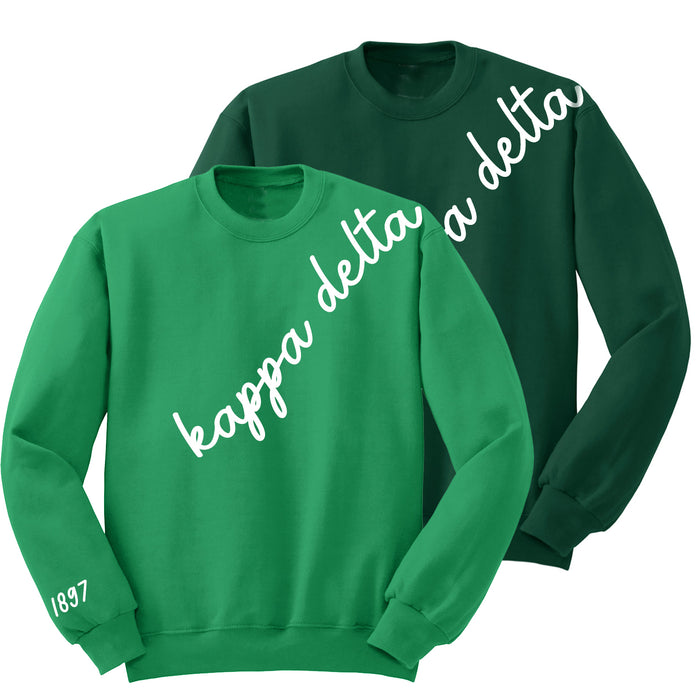 Kappa Delta 1897 Avenue Crewneck