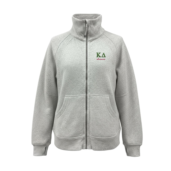 Kappa Delta ALUMNA lululemon long Scuba Oversized Funnel - Full-Zip