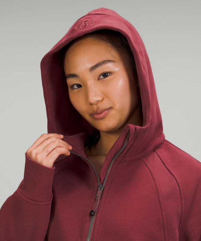 Kappa Delta Chi lululemon Scuba Oversized Half-Zip Hoodie - Ruby Wine