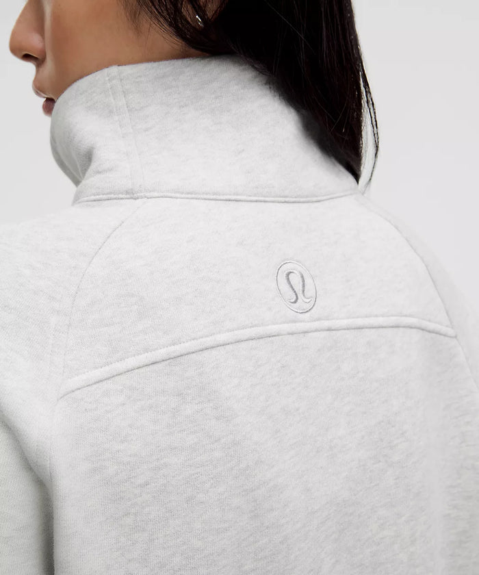 Kappa Delta lululemon Scuba Oversized Funnel-Neck Half Zip Long