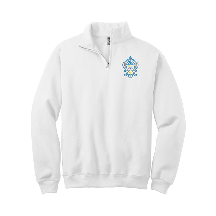 Kappa Kappa Gamma Quarter Zip - Coat of Arms
