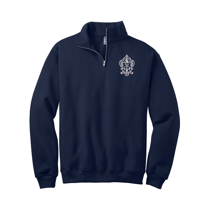 Kappa Kappa Gamma Quarter Zip - Coat of Arms