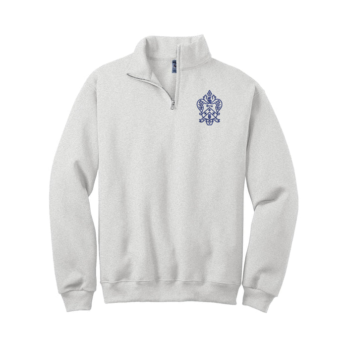 Kappa Kappa Gamma Quarter Zip - Coat of Arms