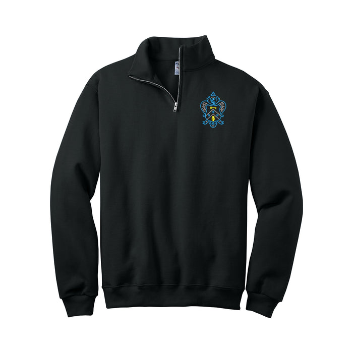 Kappa Kappa Gamma Quarter Zip - Coat of Arms