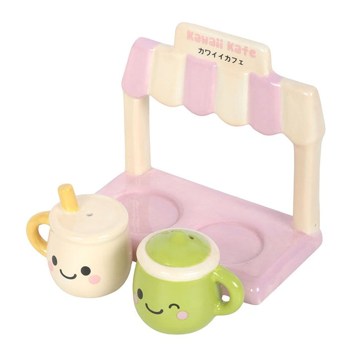 Kawaii Latte Salt and Pepper Shakers
