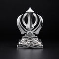 Khanda Sahib Silver Plated Idol