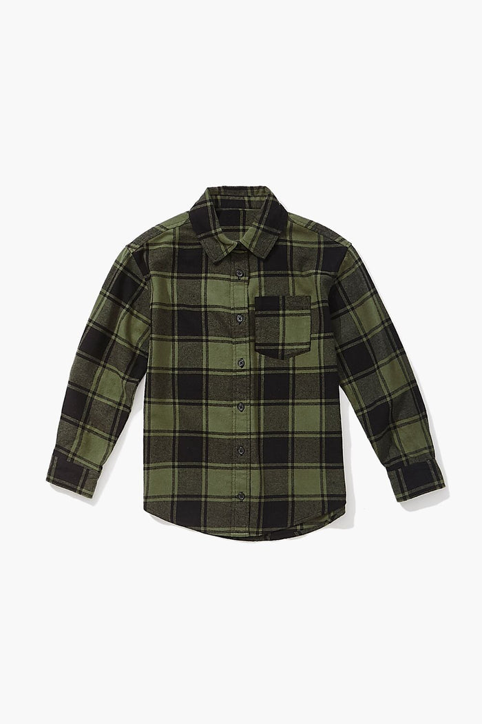Kids Plaid Shirt (Girls + Boys)